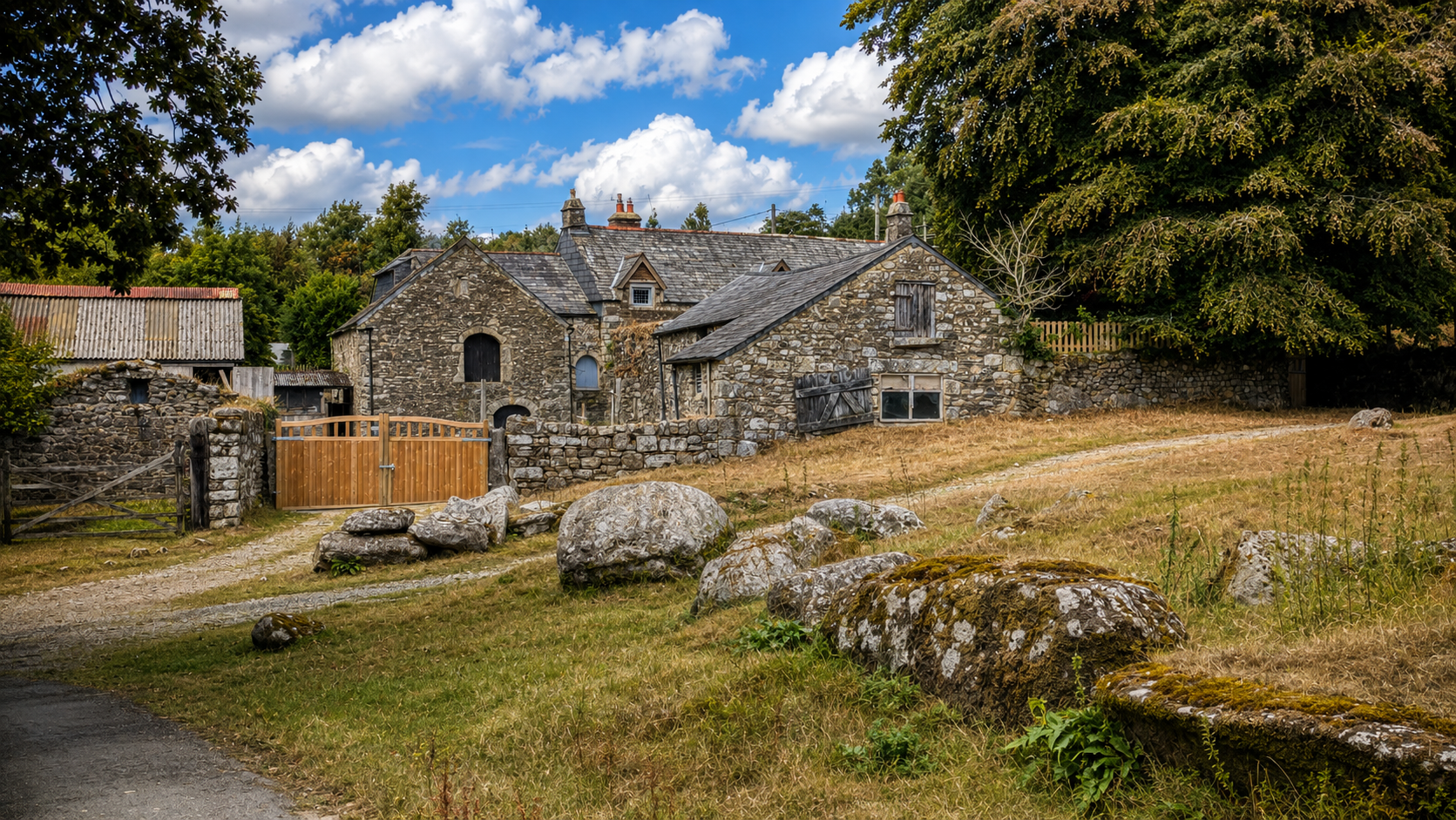 The Old Manor House at Sampford Spiney